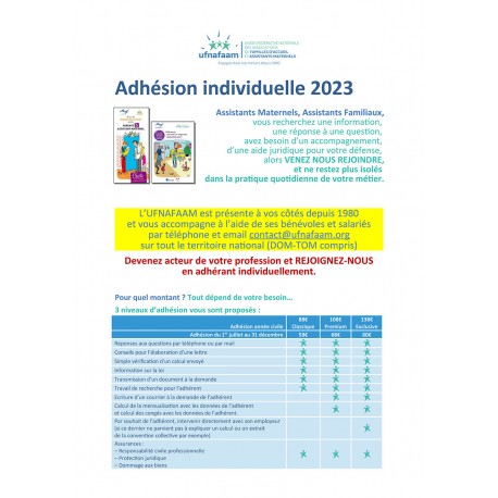 Adhésion individuelle 2021 PREMIUM